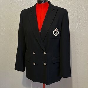 Vintage Lauren Ralph Lauren women’s double breasted blazer size 12